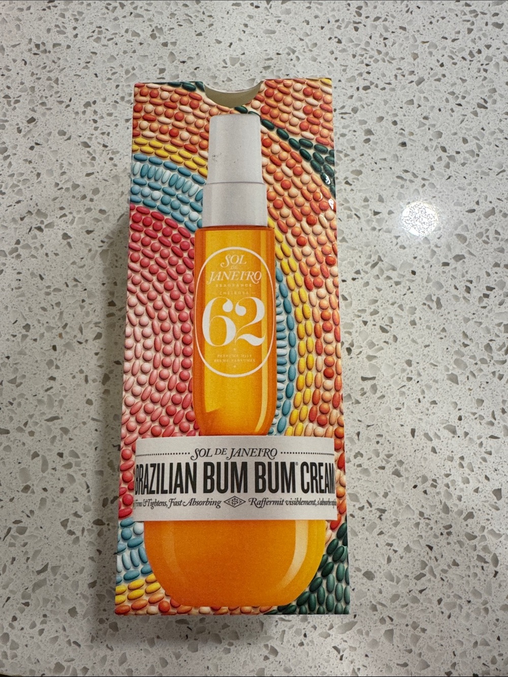 Sol de Janeiro Brazilian Bum Bum Cream 62 - Orange and White Packaging